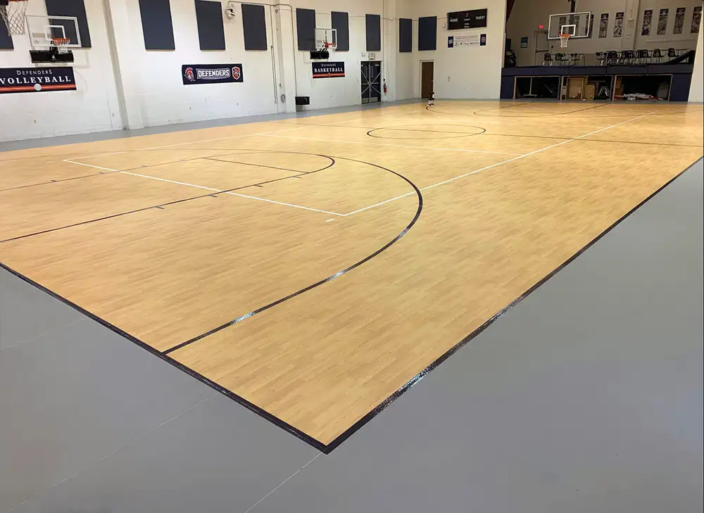 SportGrain Plus flooring at Defenders Gym
