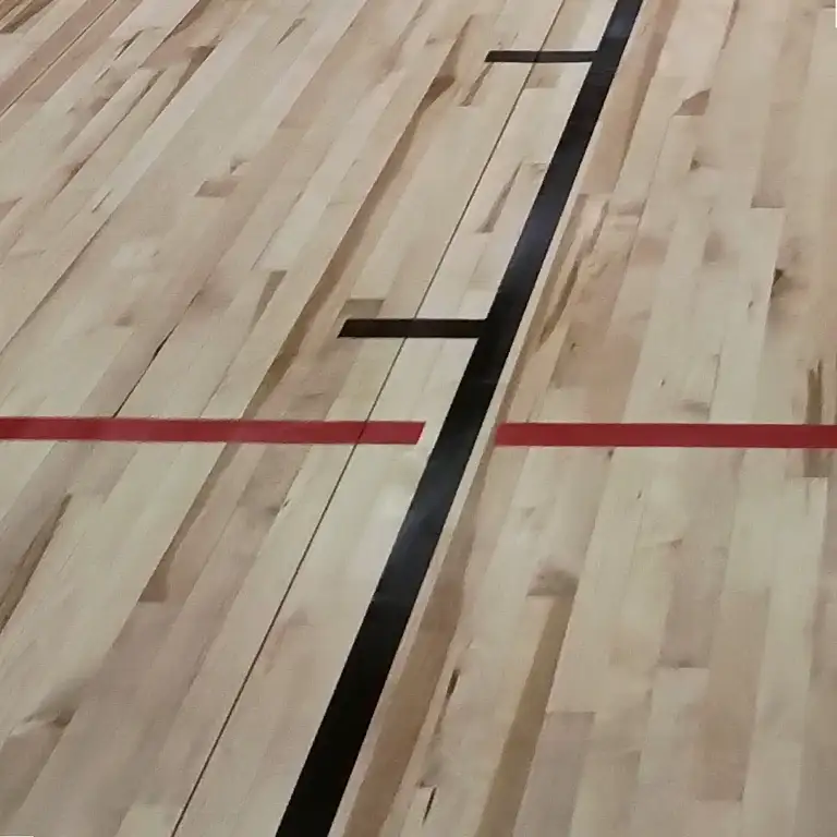 PanelFlex hardwood athletic flooring